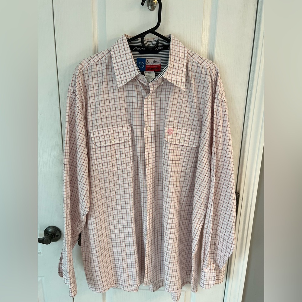 George Strait Wrangler button down mens XXL